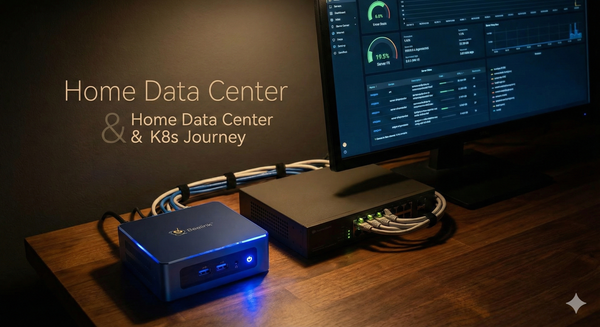 [HomeLab] 방구석 데이터센터 구축기: 스펙, 네트워크, 그리고 K8s를 향한 여정